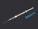 Show details for Syringe; 2.5 ml; gas tight; removable needle; 30 mm needle length Picture of Syringe; 2.5 ml; gas tight; removable needle; 30 mm needle length