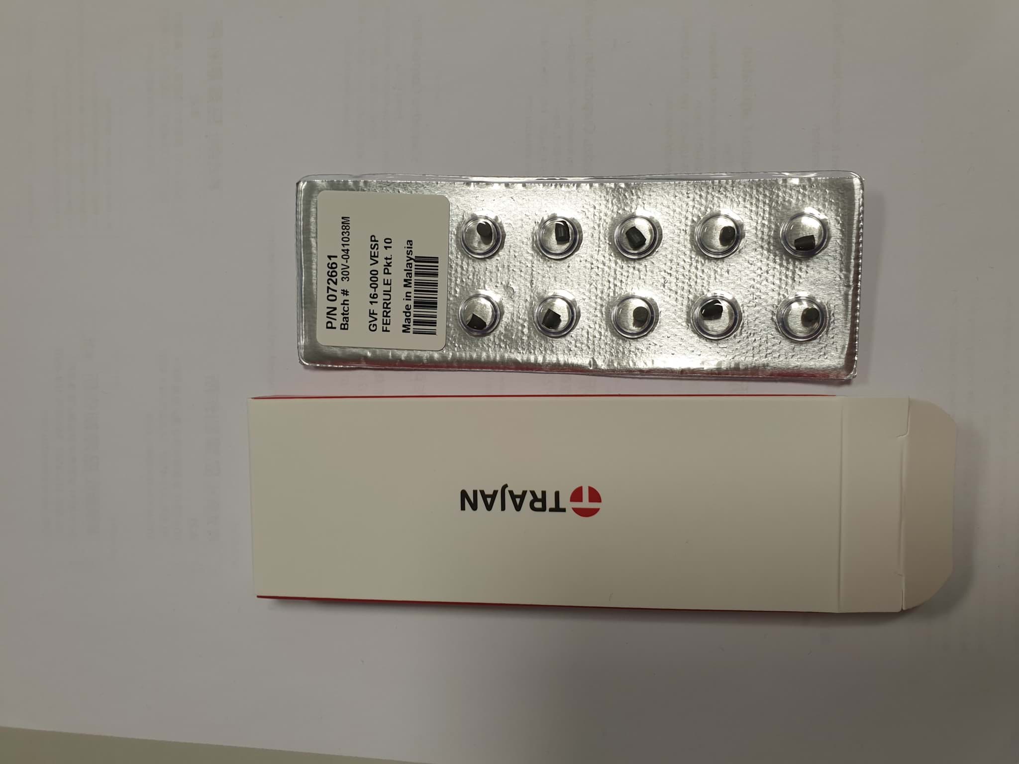 Picture of GVF16-000 Vespel Ferrule 10 pcs